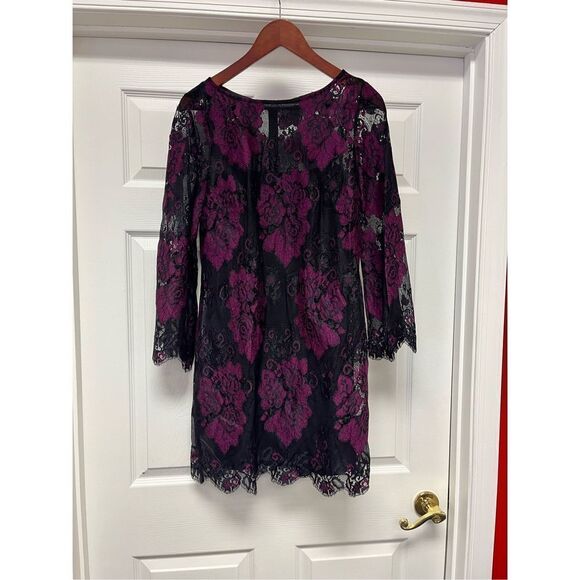 Rachel Rachel Roy Purple Lace Madeline Dress sz 10 NWOT - Picture 3 of 11
